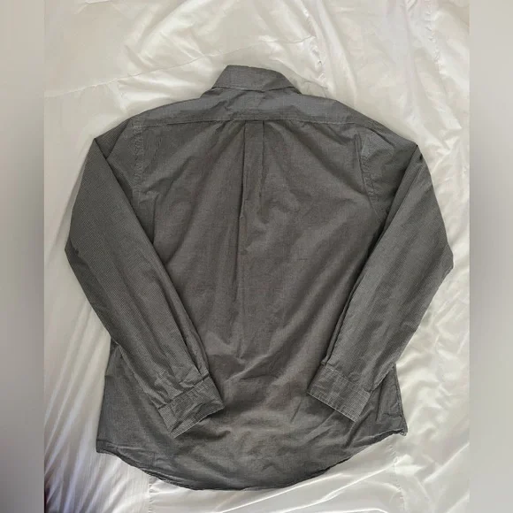 Polo Ralph Lauren button shit slim fit Gingham Stretch Poplin Shirt - Picture 2 of 11